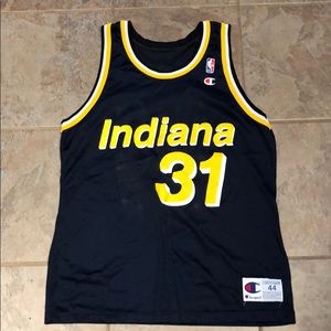 1990s Pacers Reggie Miller NBA Jersey - Champion